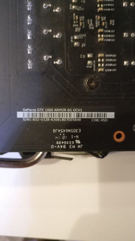 Видеокарта MSI GeForce GTX 1060 6 Gb 3