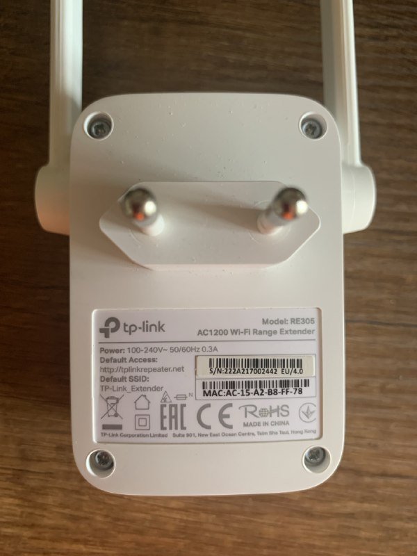 Усилитель WI-FI сигнала TP Link RE 305