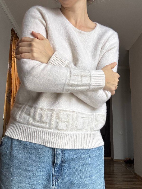 Джемпер COS в полоску, кашемировый свитер Laura Biagiotti 2