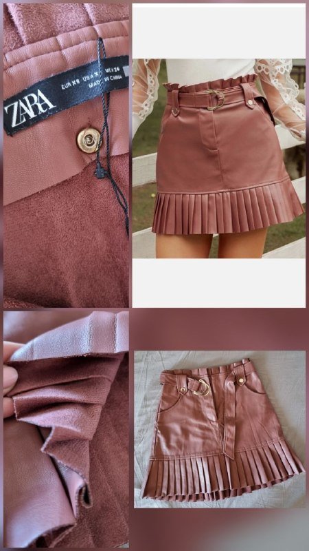 Юбка ZARA, Брюки DISSH, Ветровка Stradivarius, Блузка Shein, Кроссовки Nike