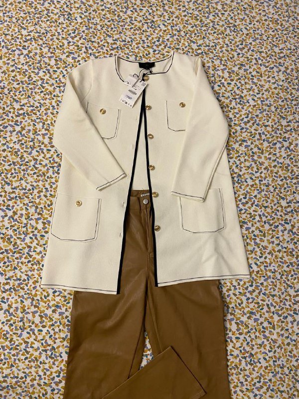 ZARA удлиненный пиджак, DonnaKaran платье