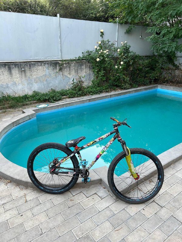 Кастомный MTB дёрт-джамп 3