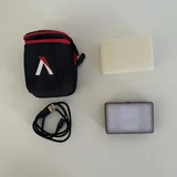 Микрофон Shure MV7-K, лампы Aputure MC, AL-M9, MT Pro 3
