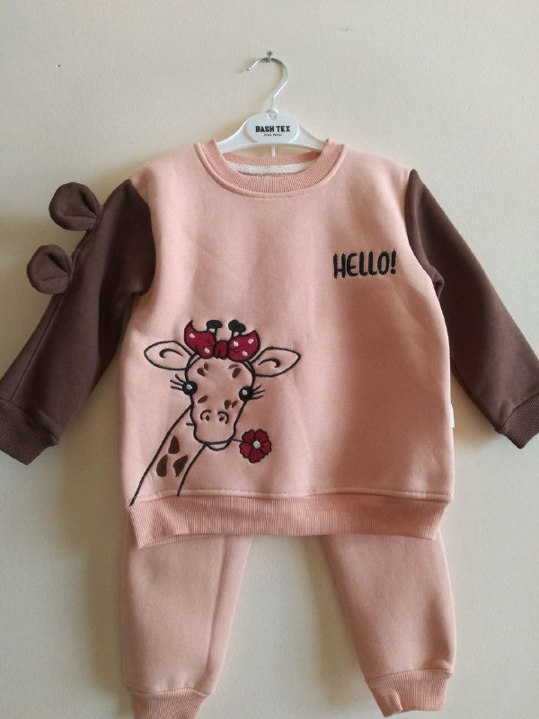 Толстовка с начёсом для 4-5 лет