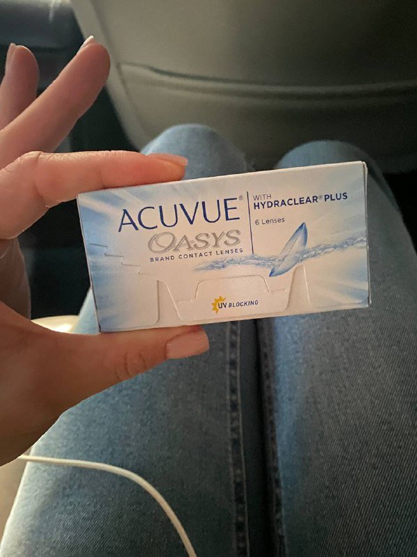 Линзы acuvue oasys 6 шт диоптрии -1.5 новые запечатанные 3