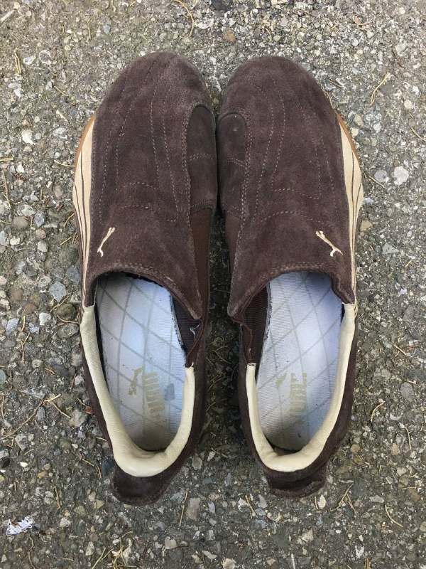 Puma Asana suede slip on sneakers size 10.5 US 3