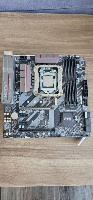 Материнская плата MSI Mortal Arsenal Z270M, процессор i7 7700K 3