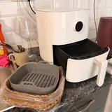 Аэрогриль Xiaomi, чайник, корзина, этажерка, средства, скалка, кофеварка, бокалы, ваза 1