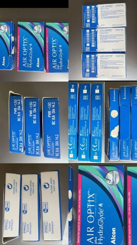 Контактные линзы Air Optix plus HydraGlyde 1