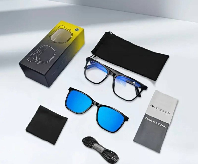 умные очки GS05 с поляризационными линзами и наушниками 4