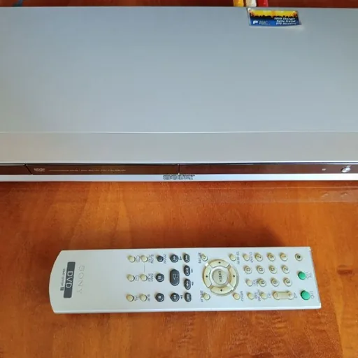 DVD-плеер Sony, винтажный подсвечник, нерабочий вентилятор