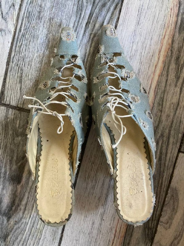 Denim shoes size 37/38