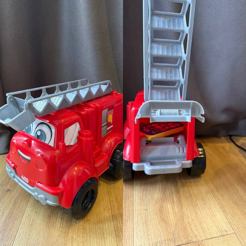 JCB самосвал и пожарная машина детские машинки 2