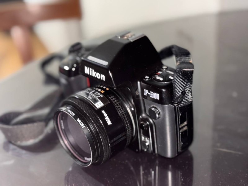 Nikon F-801 Film Camera 2
