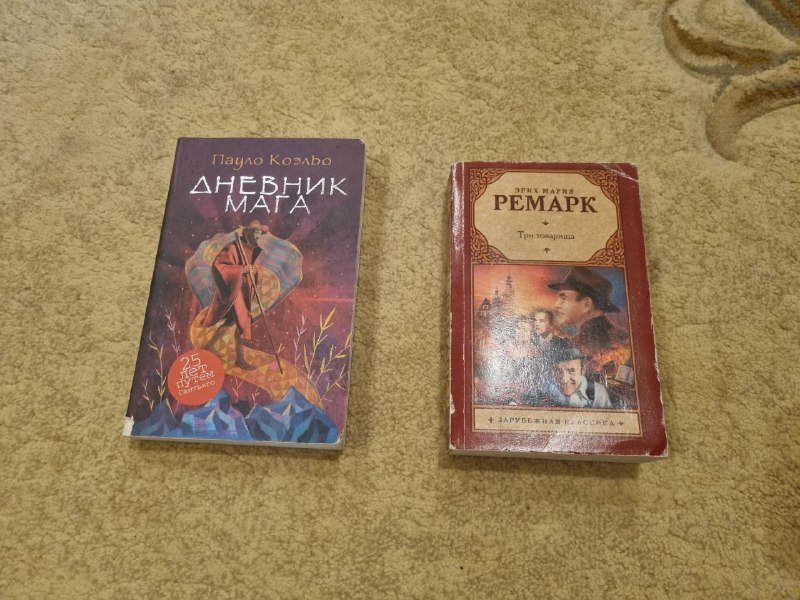 Книги Мария Ремарк Три товарища, Пауло Коэльо Дневник мага