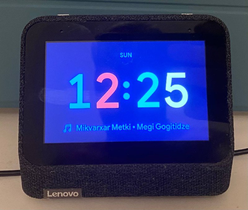 Lenovo smart clock 2 умная колонка
