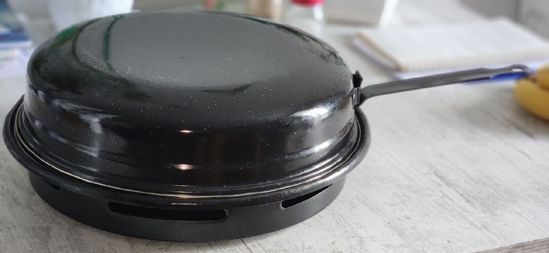 Сковорода-гриль для газовой плиты с решёткой 3