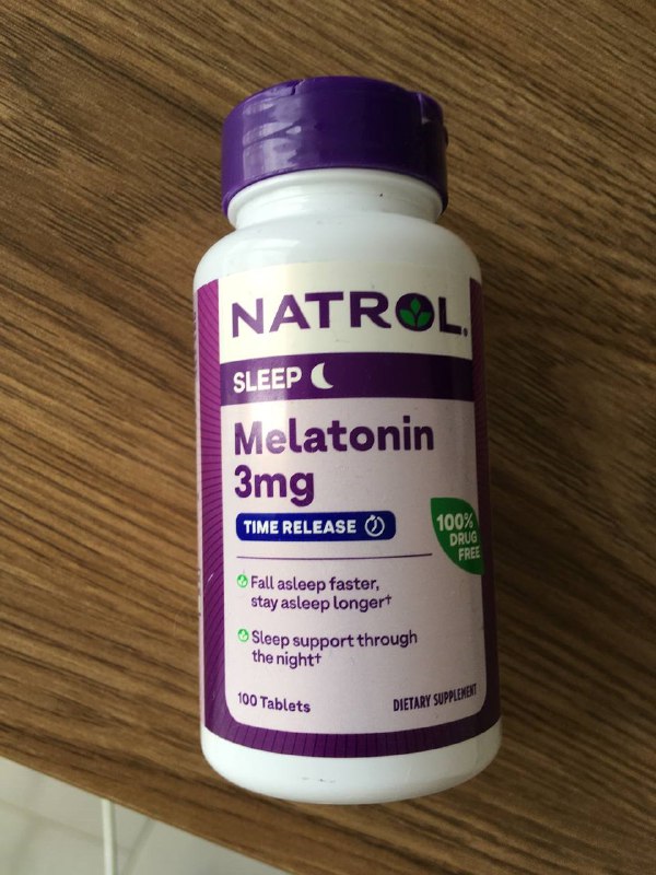 Melatonin with extended release, 95 tablets 2
