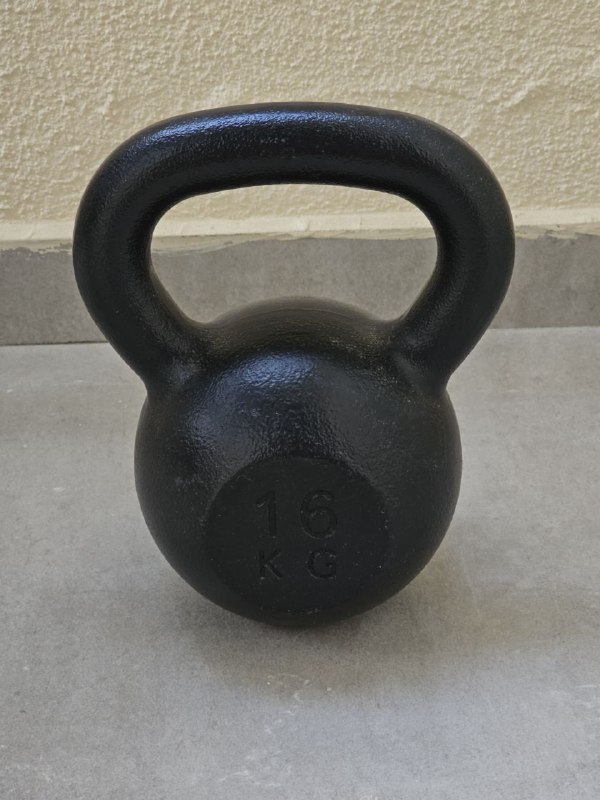 Гиря 16 кг, цельная