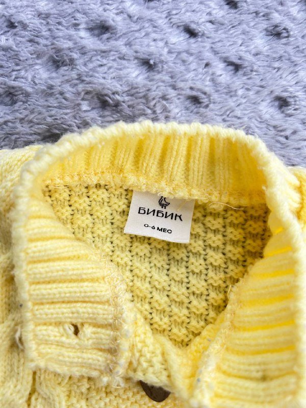Вязаный костюм детский размер 68-80 2