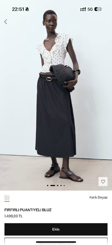Платье, блузка Mango, блузка ASOS, балетки Adidas Taekwondo 4