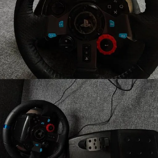 Руль Logitech G29, наушники Razer Kraken Kitty, музыкальная система Meirende K5-15
