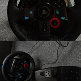 Руль Logitech G29, наушники Razer Kraken Kitty, музыкальная система Meirende K5-15 1
