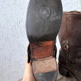 Сапоги кожаные винтажные 2