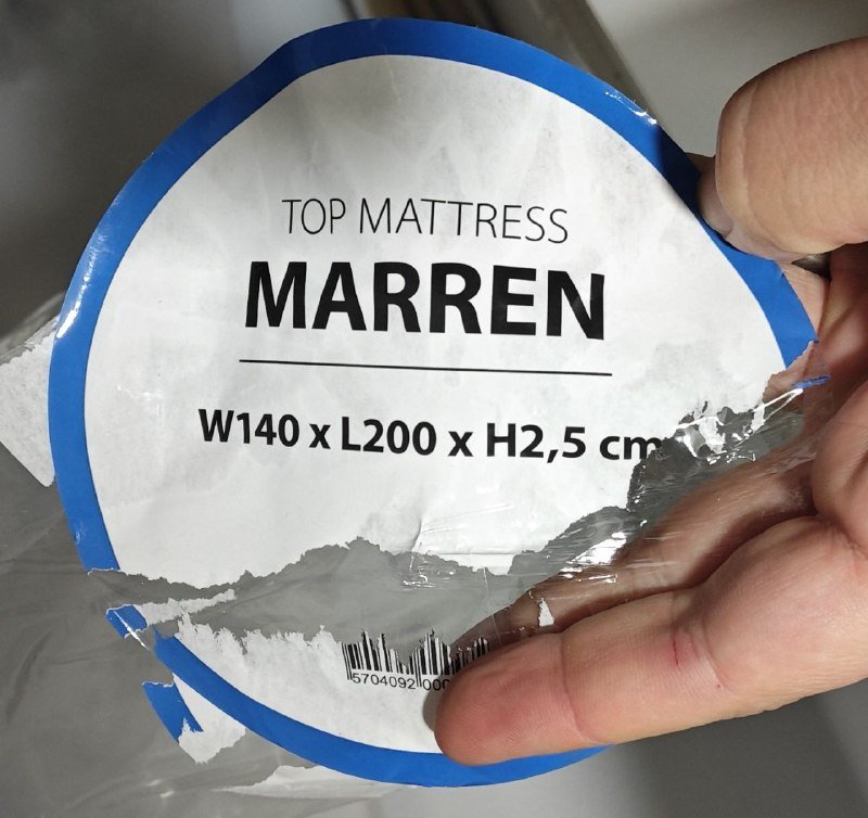 Наматрасник MARREN 140×200 см 2