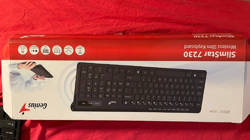 Беспроводная клавиатура Genius SlimStar 7230 2