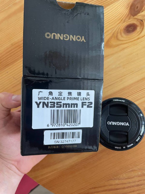 Объектив Yongnuo YN 35mm F2