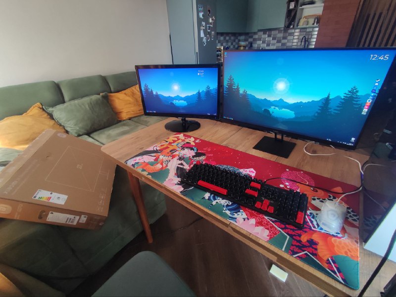 МОНИТОР Xiaomi g27Qi 2К, Корпус Deepcool Macube 110, Видеокарта RTX 3060TI, Блок питания CHIEFTRONIC GOLD GPX-750FC, Куллер DeepCool ak400 wh