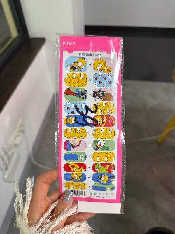 Плёнки для маникюра, комплект из 37 упаковок 9