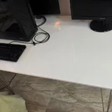 Игровой ПК, 2 монитора, клавиатура, мышь, наушники, стол 2