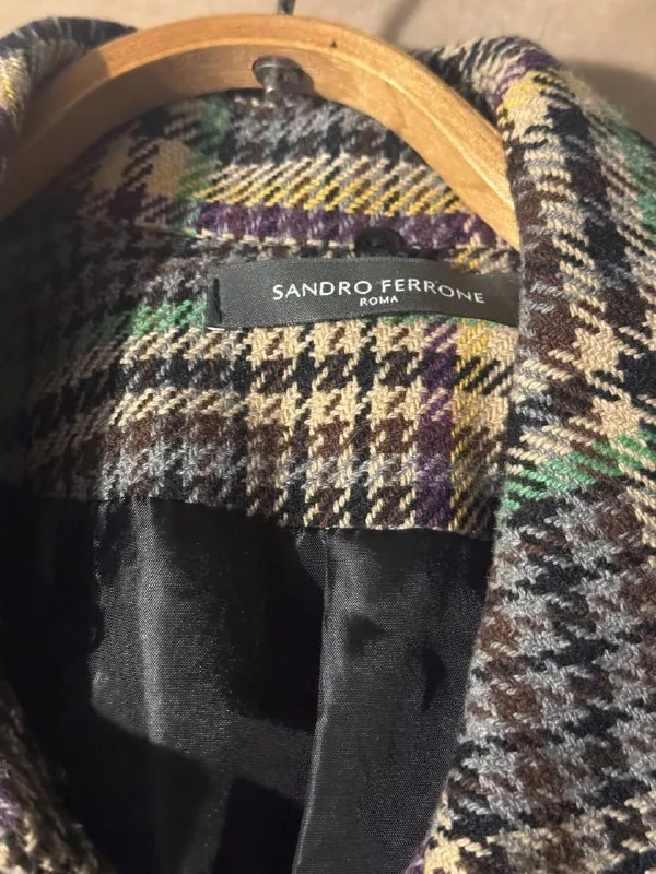 Yellow coat, leather jacket, Sandro Ferrone coat, Collage jacket, River Island fur coat, Ipekyol leather coat 1