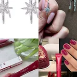 Ночная маска Clinique, серьги, блеск для губ, палетка теней 2