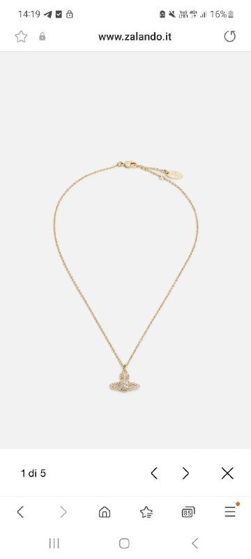 Оригинальное ожерелье Vivienne Westwood с кулоном 4