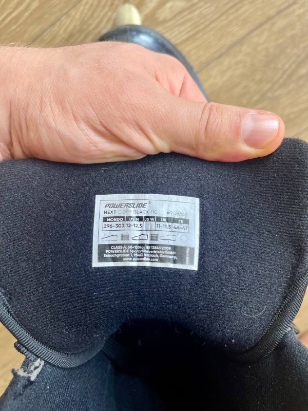 Мужские ролики Powerslide Next размер 44-45 5