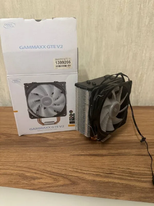 Кулер DEEPCOOL GAMMAXX GTE V2, блок питания CORSAIR VS550, корпус Genesis Irid 300 1