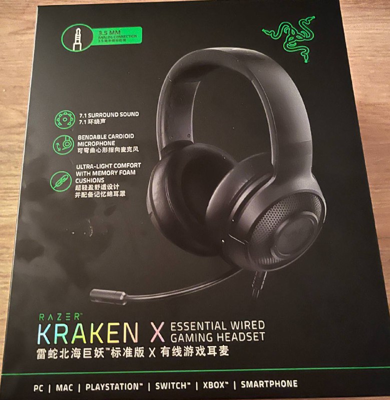 Наушники RAZER KRAKEN X