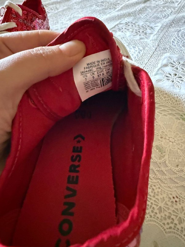 Кеды Converse в паетках размер 37,5 2