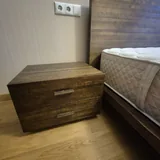 Кровать с матрасом, комод и прикроватная тумба 2