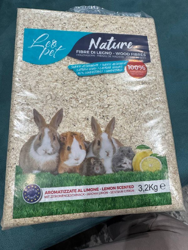 Опилки для грызунов, белковый микс