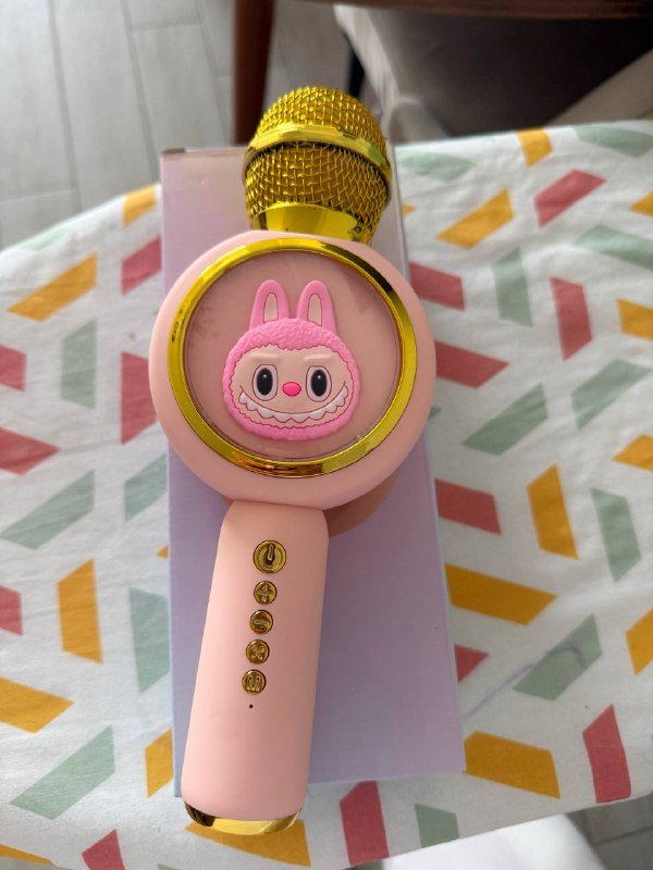 Микрофон колонка караоке блютус