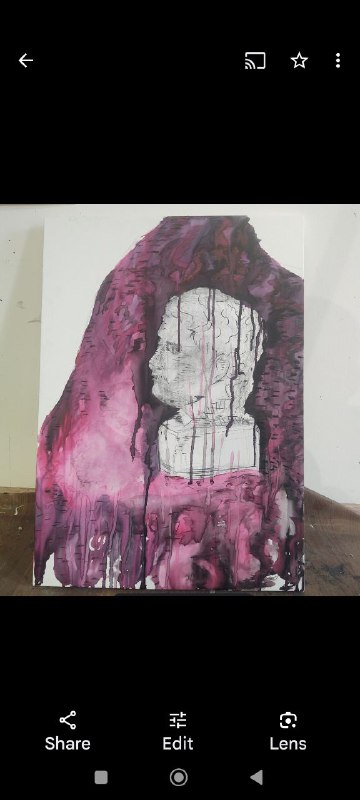 Ink Painting Demons to Stone