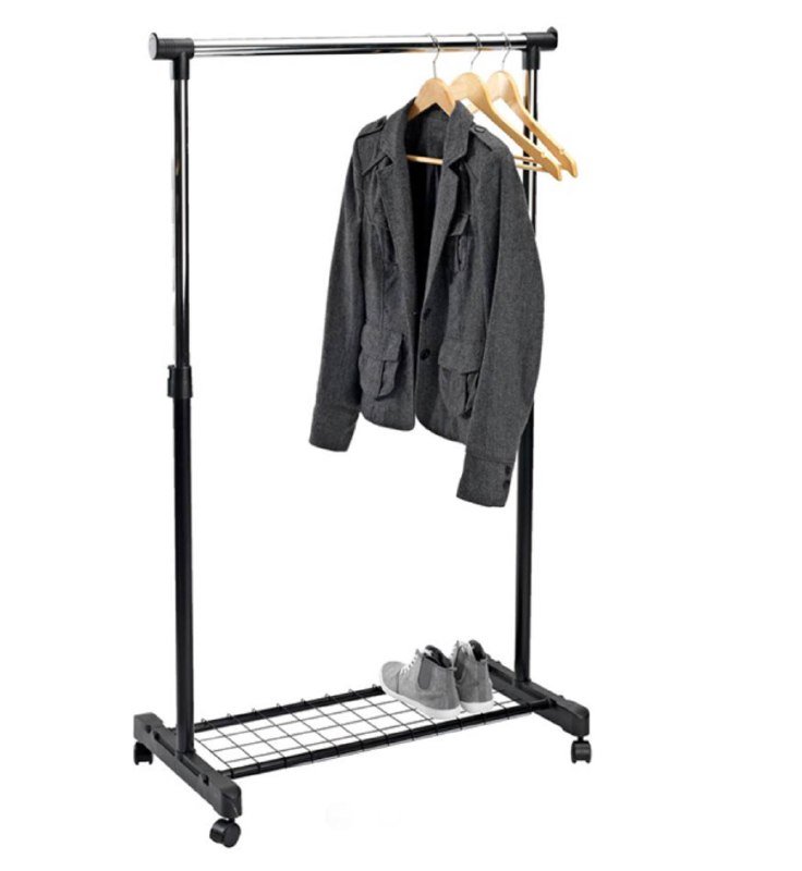 Рейл напольная вешалка для одежды