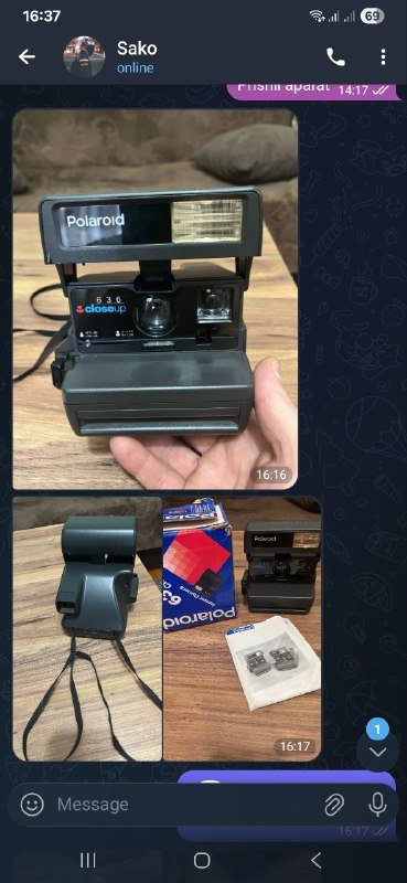 Фотоаппарат Polaroid с аксессуаром