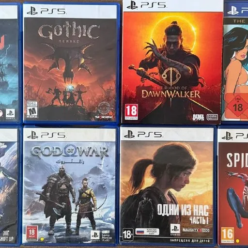 Игры для PlayStation 5 и PS4 на дисках