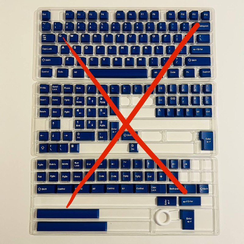 Набор клавиш для механической клавиатуры Cherry PBT 4