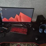 Игровой ПК с монитором, столом и креслом 2